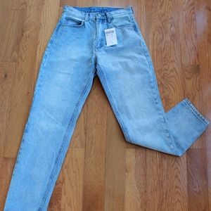 High Waisted Straight Leg Jeans
